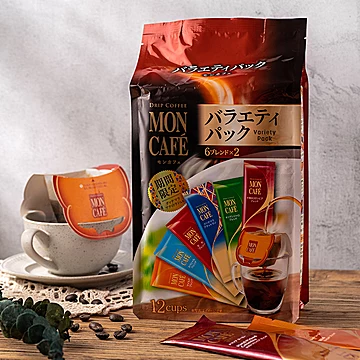 送杯子】日本进口moncafe现磨手冲挂耳咖啡[26元优惠券]-寻折猪