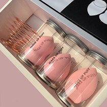 Beauty Makeup egg ultra soft without powder Mitre Makeup Egg Hyacinth Sponge Suit Powder Bashing Makeup Air Cushion Makeup Tools