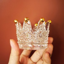 Beauty Makeup Egg Shelf Gourd Sponge Powder Bashing Containing Net Red Color Makeup Drying Rack Transparent Glass Makeup Cotton First Decorated box