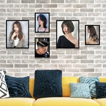 Hairdresdist Wall Decoration Beauty Hair Salon Hair Salon Hair Salon Hair Style Pictures Photo Frame Background Wall Beauty Hair Shop Decoration Painting