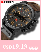 Упаковка угол curren 8176 men watches top brand luxury gold male watch fas OTHER