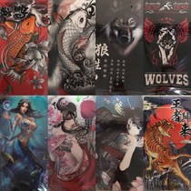 Fishing box sticker fishing case cover 3D sticker 29 liters full stereoplasmic anti-wear and durable