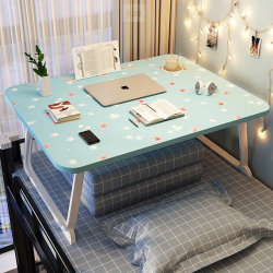 Bed computer table home desk foldable table lazy dormitory student upper bunk girl bedroom lap table N