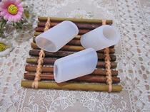 Glass tea kettle mouth mouth dust resistant ceramic drip water resistance long mouth wine accessories household silicon mouth