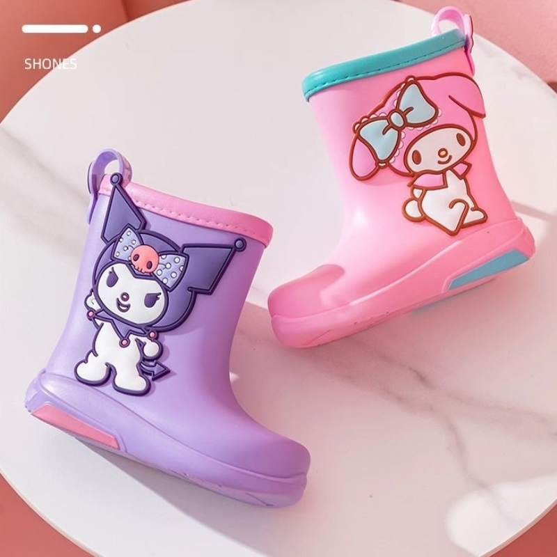 Culomi Children Rain Shoes Low Cylinder Cute 3 Year Old Children Rain Shoes Gush Kid Water Shoes Girls Fashion Kindergarten-Taobao