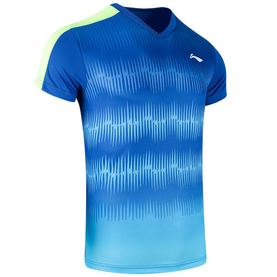 통관 특별 제안 Li Ning 배드민턴 유니폼 단축 경쟁 경쟁 유니폼 남성 및 여성 스포츠 저지 슈트 퀵 건조 티셔츠 AATT019 통관 특별 제안 Li Ning 배드민턴 유니폼 단축 경쟁 경쟁 유니폼 남성 및 여성 스포츠 저지 슈트 퀵 건조 티셔츠 AATT019