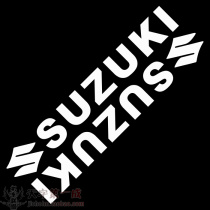 Motorcycle stickers personality car logo decoration reflective decals pedal body waterproof pull flower Suzuki SUZUKI
