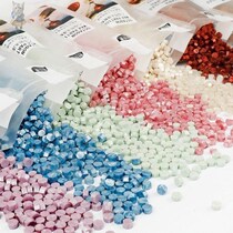 Fire paint Angzhang wax grains 200 grains of retro pearlescent fire paint wax grains bagged fire paint melting furnace seal wax grains wedding please