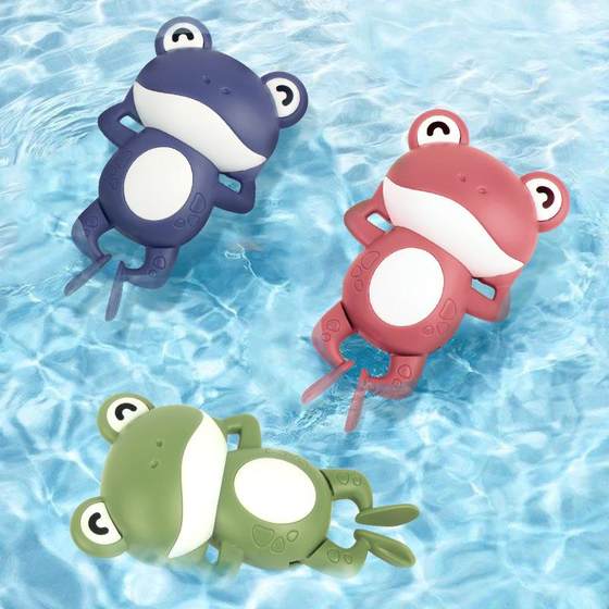 Baby Bathing Little Frog toy Show Water Swimming Infant Baby Children Bathing Chain Turtles Boy Girls Baby Bathing Little Frog toy Show Water Swimming Infant Baby Children Bathing Chain Turtles Boy Girls