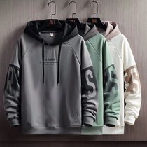 Spring Autumn Men's Hoodies Kpop Fashion Harajuku Letter Pri