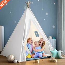 1.8m Children/#39;s Teepee Tent For Kids Indoor Outdoor