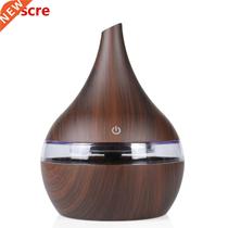 Humidifier Electric Aroma Air Diffuser Wood Ultrasonic Air H