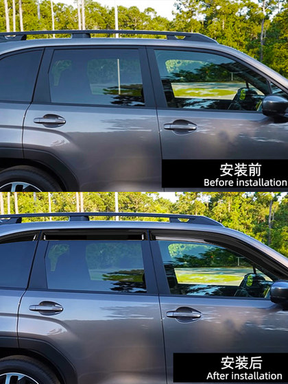 25 Subaru Forester 자동차 창문 비가 눈썹 포스터 외부 수정 맑은 비가 쉴드 방패 밝은 스트립에 적합합니다. 25 Subaru Forester 자동차 창문 비가 눈썹 포스터 외부 수정 맑은 비가 쉴드 방패 밝은 스트립에 적합합니다.