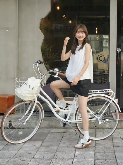 뉴캐슬 자전거 여성의 성인 가벼운 속도 변화 레트로 여성 24 인치 통근 및 작업 교통 여성 스타일 뉴캐슬 자전거 여성의 성인 가벼운 속도 변화 레트로 여성 24 인치 통근 및 작업 교통 여성 스타일