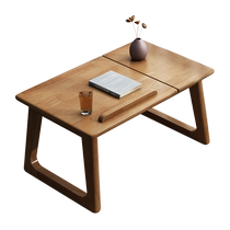 Dongwo Yijiada Kang table solid wood bay window household foldable coffee table bedroom tea table tatami Kang table bed table