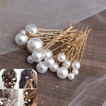 U Shaped Pin Metal Barrette Hair Pins Bridal Tiara for women