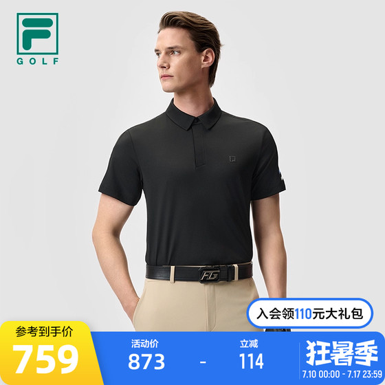 FILA official men's knitted short-sleeved POLO shirt 2025 summer new golf sports sun protection top
FILA official men's knitted short-sleeved POLO shirt 2025 summer new golf sports sun protection top