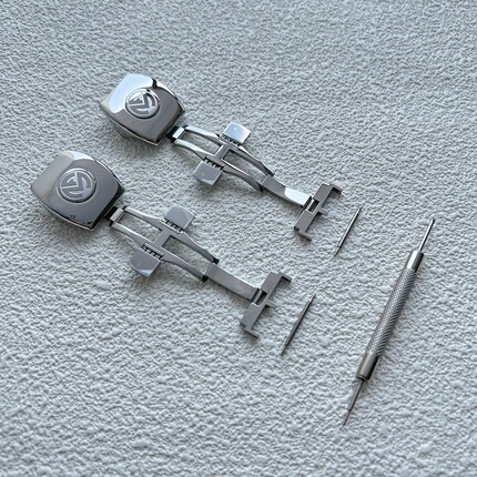 Adapted Frank Mueller V45V41 Best Butterfly Caps Accessories French Steel French Tibetan Metal FM Double Press