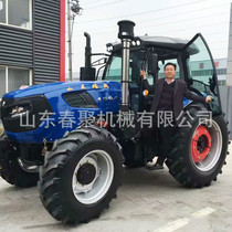 Agricultural greenhouse king 404 four-wheel tractor rotary tiller orchard low four-wheel drive tractor orchard management machine