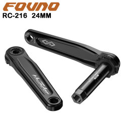 FOVNO thunder modular full CNC crankset ultra-light road bicycle crankset 24mm axis