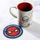 Marvel Genuine Avengers 4 Spider-Man Comics 레트로 머그 크리에이티브 세라믹 컵 워터 컵 커피 컵 Marvel Genuine Avengers 4 Spider-Man Comics 레트로 머그 크리에이티브 세라믹 컵 워터 컵 커피 컵