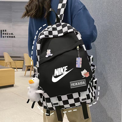 耐克双肩包书包女旅行大容量男初中生高中大学生电脑运动休闲背包 耐克双肩包书包女旅行大容量男初中生高中大学生电脑运动休闲背包