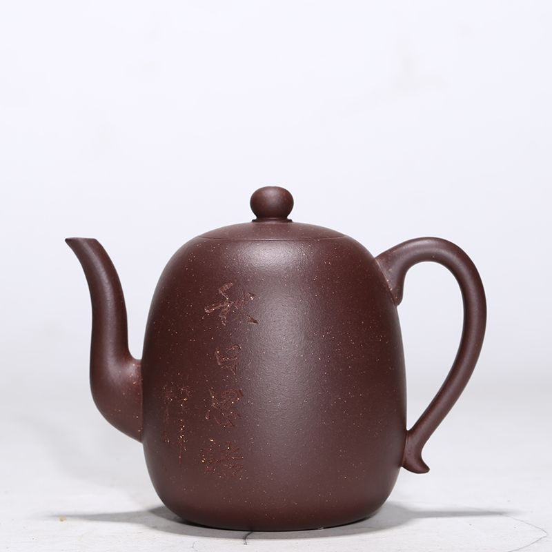 Lixing Purple Sand Pot parent pure entirely handmade teapot tea tea tea tea set raw mineral high temperature green grey clay ball Kong dragon egg-Taobao