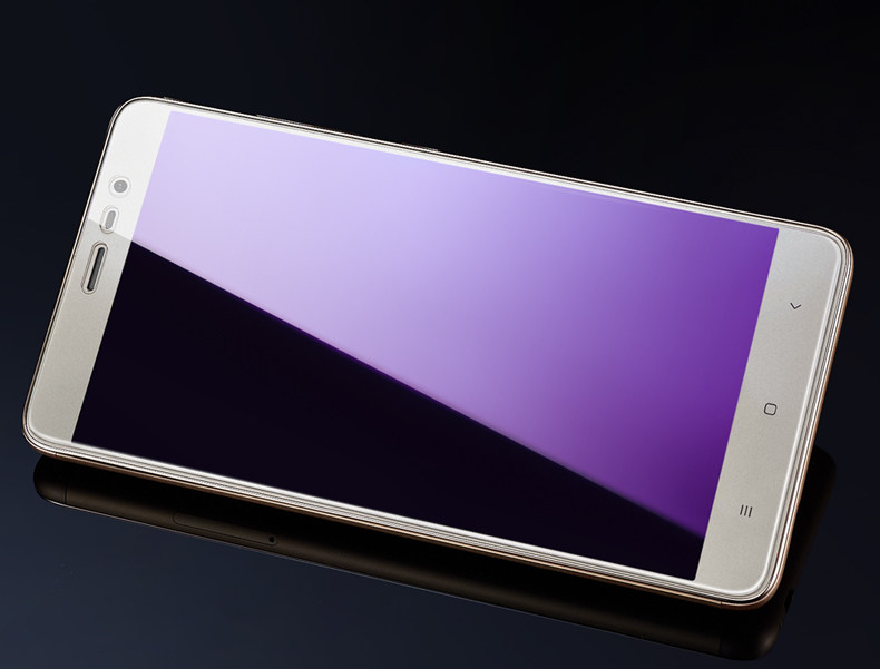 红米note3钢化膜红米note2玻璃膜防指纹抗蓝光note4高清全屏防爆_7折