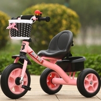 Childrens pedal large artifact childrens pedal tricycle infant outdoor stroller foldable auxiliary