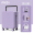 Fantasy Purple Frost Scratch resistant and Wear resistant+Lifetime Accessory Warranty
