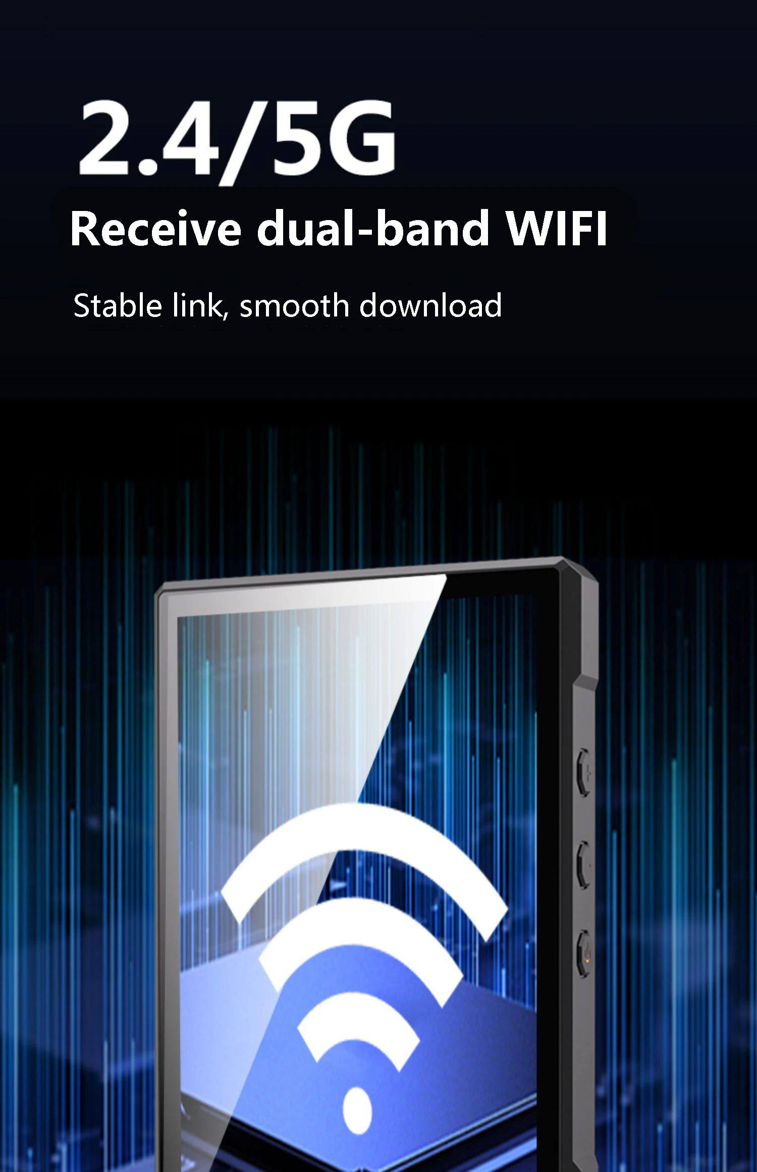 Сцепление flagship hifi audio and video player mp3 mp4 wifi network tw