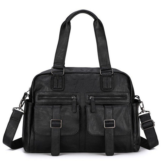 Japanese print-free MUJIE hot leather briefcase men's business handbag soft leather horizontal men's bag single shoulder
Japanese print-free MUJIE hot leather briefcase men's business handbag soft leather horizontal men's bag single shoulder