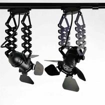 MR16GU10G5 3 Retro Telescopic Four-leaf Track Light Housing Cover Stage Rail Light Accessories Foshan Lighting