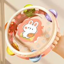 Baby toys 6 months and above hand drum 0 to 1 year old children drum early education educational baby tambourine 8-9