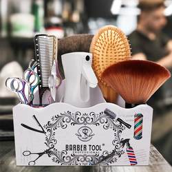 New multifunctional hairdressing tool storage box, hair salon special comb clip classification box, scissor socket