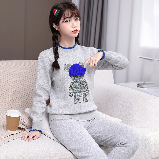 Thermal underwear for women plus velvet thickened winter junior high school students young girls autumn clothes and autumn pants for girls large children warm clothes set
Thermal underwear for women plus velvet thickened winter junior high school students young girls autumn clothes and autumn pants for girls large children warm clothes set