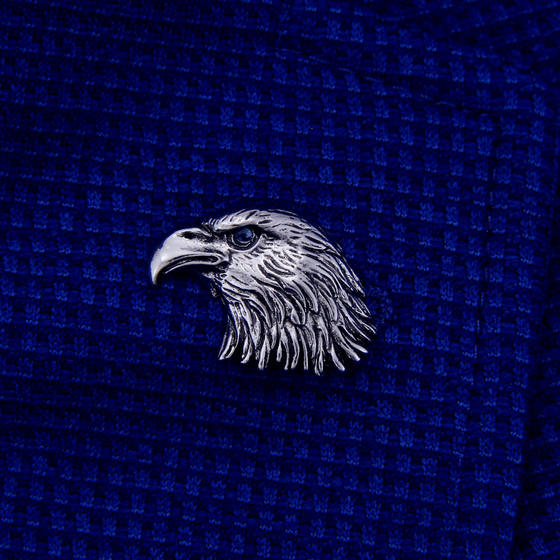 Brooch Men's Collar Needle Men's Suit Brooch Suit Brooch Pin K Accessories Old Silver Proud Eagle
Brooch Men's Collar Needle Men's Suit Brooch Suit Brooch Pin K Accessories Old Silver Proud Eagle