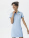 Ellesse Small Shell Retro 대비 컬러 테니스 폴로 드레스 여름 스포츠 스커트 세련된 슬림 한 캐주얼 피트니스 Ellesse Small Shell Retro 대비 컬러 테니스 폴로 드레스 여름 스포츠 스커트 세련된 슬림 한 캐주얼 피트니스