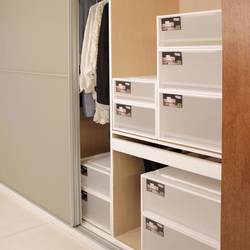 Width 29/31/34 drawer type 39 storage shoe box plastic combination wardrobe 44 single layer storage box depth 36-54c