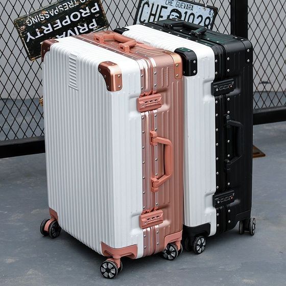 20-inch aluminum frame c suitcase student password box Korean version male boarding box luggage box trolley box female travel agent
20-inch aluminum frame c suitcase student password box Korean version male boarding box luggage box trolley box female travel agent