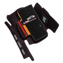 Single-piece drivers and passengers single-piece fully surrounded car floor mats double-layer package door sills drivers and passengers foot mats