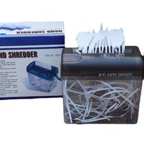 Hand-cranked desktop mini small household manual shredder a4 paper shredding scissors artifact strip file shredding portable