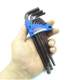 자전거 S2 Allen Wrench 세트 9 피스 볼 헤드 육각형 드라이버 10 8mm 수리 도구 자전거 S2 Allen Wrench 세트 9 피스 볼 헤드 육각형 드라이버 10 8mm 수리 도구