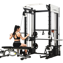 Smith machine squat rack gantry rack womens fitness equipment household multi-functional combination equipment comprehensive training device