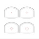 4-change 포인트 레드 점 시력 금속 홍채 입력 가벼운 20mm 카드 슬롯 조절 식 벽 교수형 장난감 슬링 샷 액세서리 4-change 포인트 레드 점 시력 금속 홍채 입력 가벼운 20mm 카드 슬롯 조절 식 벽 교수형 장난감 슬링 샷 액세서리
