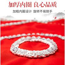 Two-person yangko red handkerchief for children and adults special handkerchief for grade examination flower dance northeastern linen yarn octagonal scarf