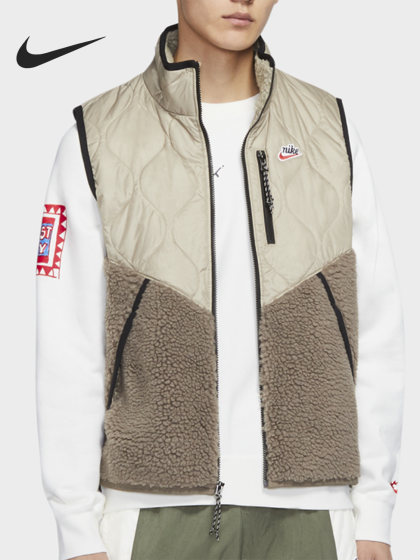 Nike/Nike Genuine NSW 유산 남자 따뜻한 스포츠 면화 조끼 Cu4451-342 Nike/Nike Genuine NSW 유산 남자 따뜻한 스포츠 면화 조끼 Cu4451-342