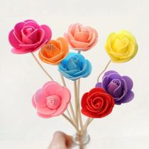 10PCS lot Colorful Flower No Fire Aromatherapy Rattan Reed