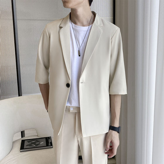 Good Goods 2025 new casual suits for men, popular versatile men's small suits, high-end and handsome and loose business outfits
Good Goods 2025 new casual suits for men, popular versatile men's small suits, high-end and handsome and loose business outfits