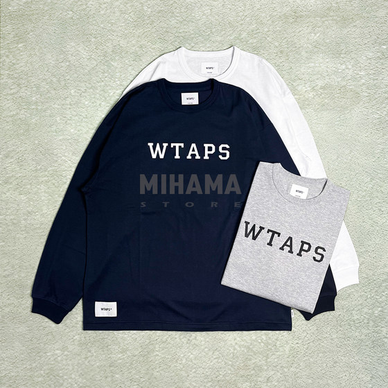 Spot WTAPS ACADEMY / LS / CTPL Letter Casual Sports Long Sleeve T-shirt Men's 25SS
Spot WTAPS ACADEMY / LS / CTPL Letter Casual Sports Long Sleeve T-shirt Men's 25SS